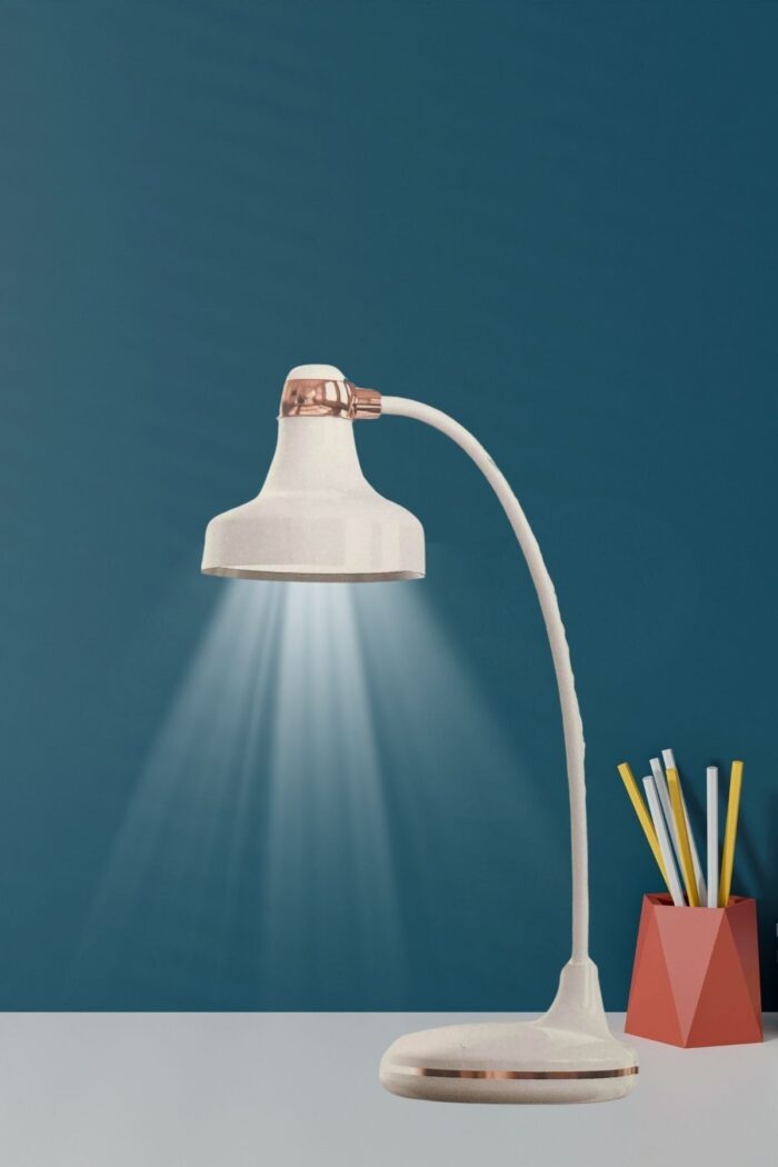 BUFFER® Dokunmatik 3 Farklı LED Işıklı Çalışma Masası Üstü Lamba - Görsel 7