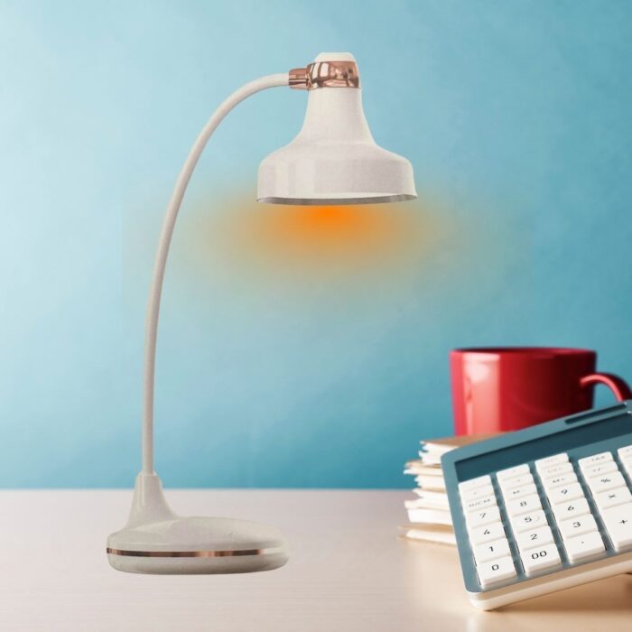 BUFFER® Dokunmatik 3 Farklı LED Işıklı Çalışma Masası Üstü Lamba - Görsel 4