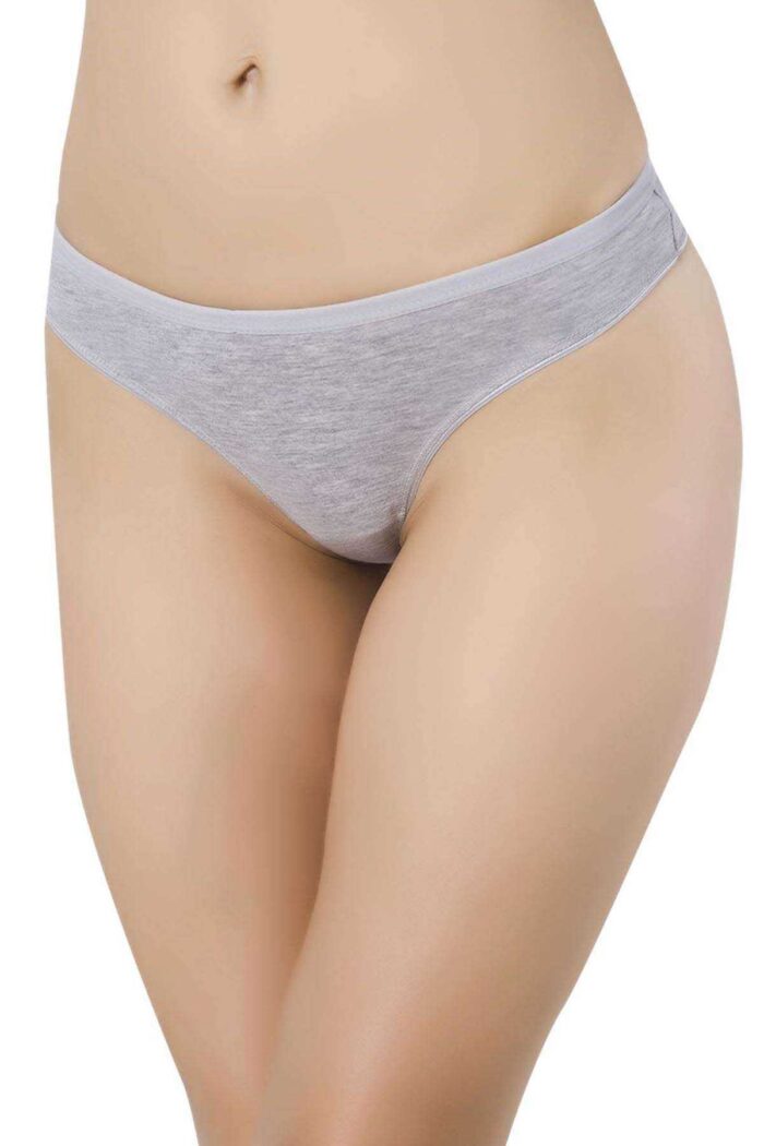 6 adet Süper Eko Set Likralı Kadın Slip Külot Ten Gri Pudra - Görsel 3