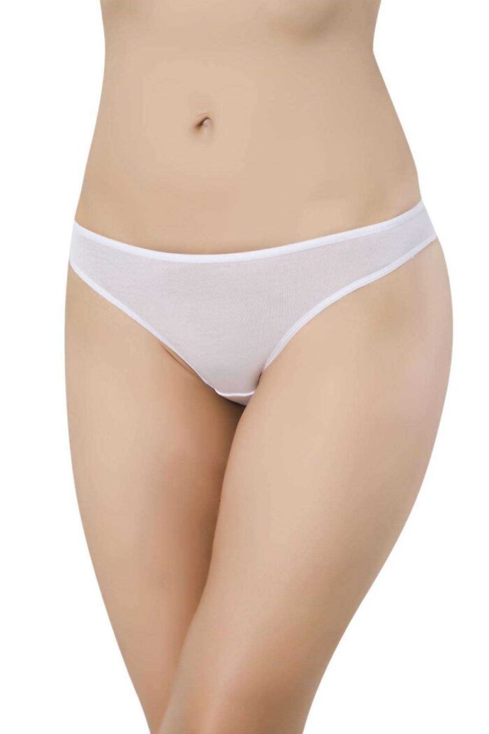 10 adet Süper Eko Set Likralı Kadın Slip Ten Beyaz Pudra Yeşil Mavi - Görsel 2