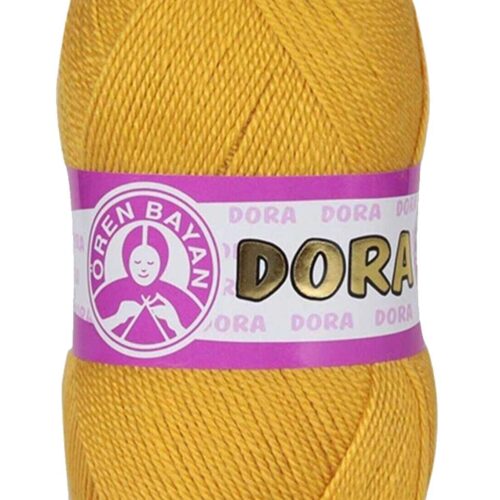 1 Adet Dora El Örgü İpi Yünü 100 gr 102 Sarı