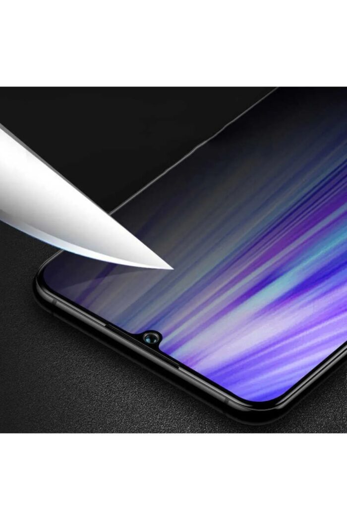 Samsung A31 Uyumlu Hayalet Ekran Gizli Tam Kaplayan Kırılmaz Cam Seramik Ekran Koruyucu Film - Görsel 3
