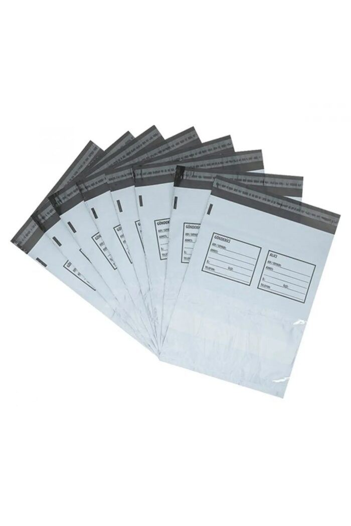 Cepli Küçük Boy Kargo Poşeti 24x30+5 cm - 300 Adet (40+40=80 Mikron) - Görsel 2