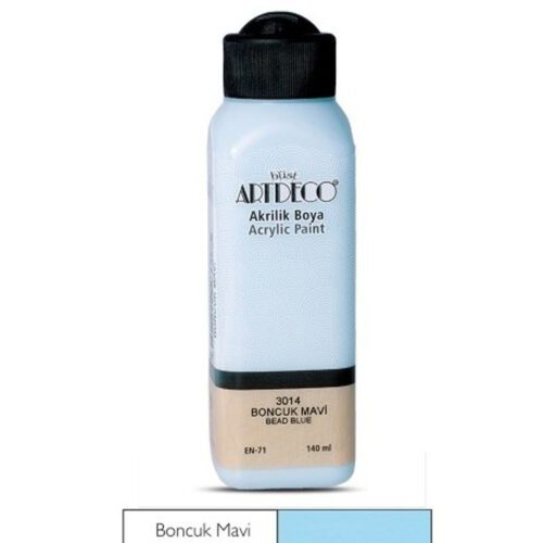 Artdeco Akrilik Boya 140Ml Boncuk Mavi 3014