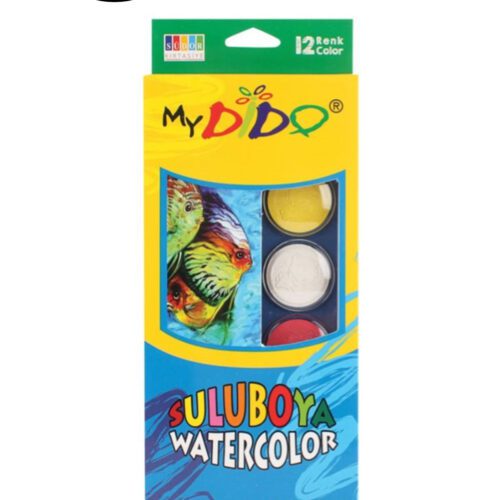 Mydido Sulu Boya 12 Li Küçük 12'li