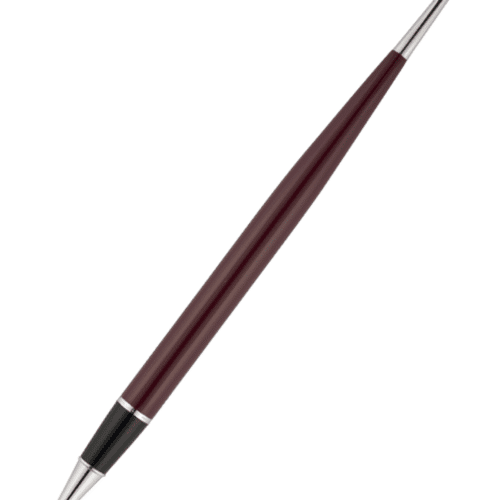 Scrikss 17 Tükenmez Kalem Kilasik Silver Bordo