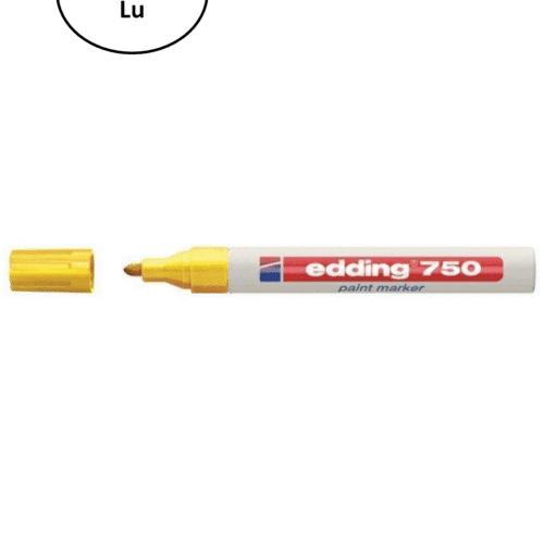 Edding Boya Dekor Markörü Sarı E-750 10'lu