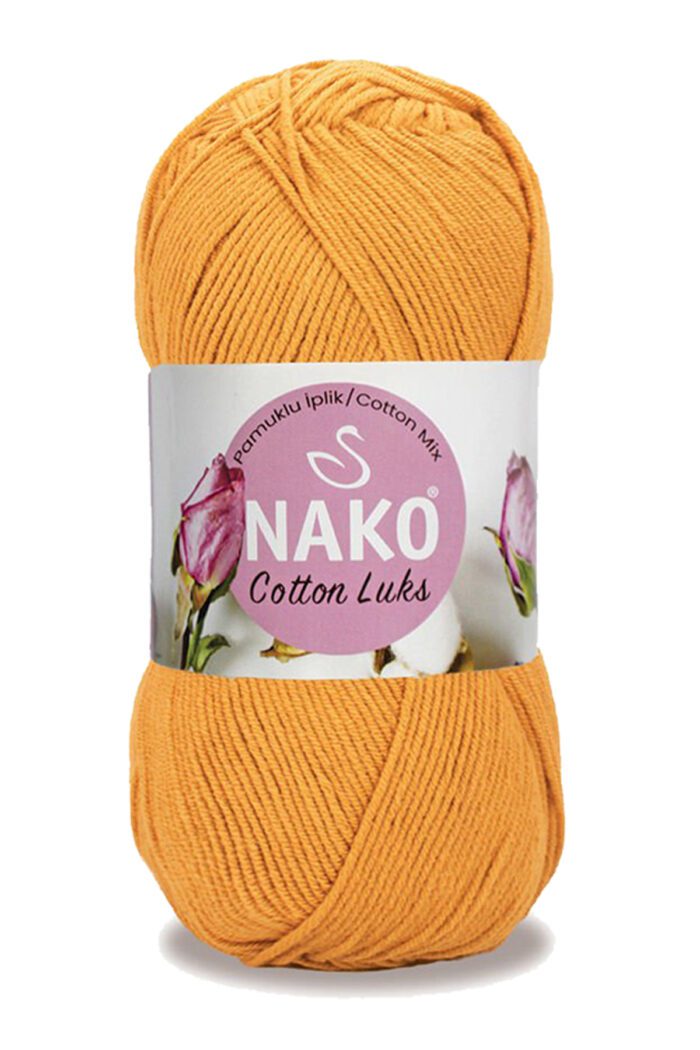 5 Adet Cotton Lüks Yelek Tunik Kazak Bluz Hırka İpi Yünü Koyu Sarı 97553 - Görsel 2