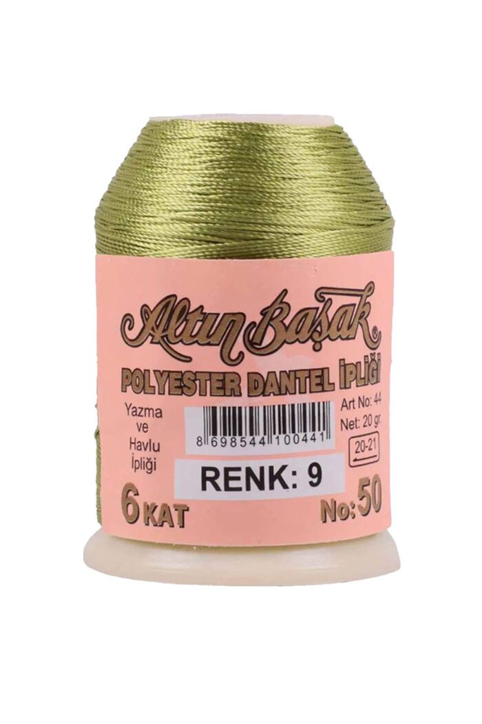 3 Adet Altınbaşak Oya ve Dantel İpi 20 gr - Royaleks - No: 009 - Görsel 3