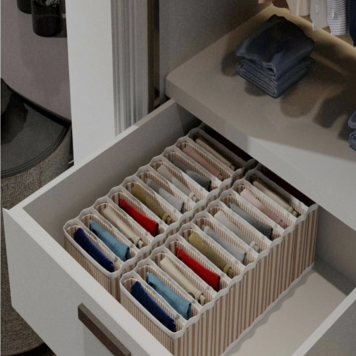 11 Bölmeli Dolap ve Çekmece Içi Düzenleyici Akordiyon Organizer M-00500 (1 Adet)