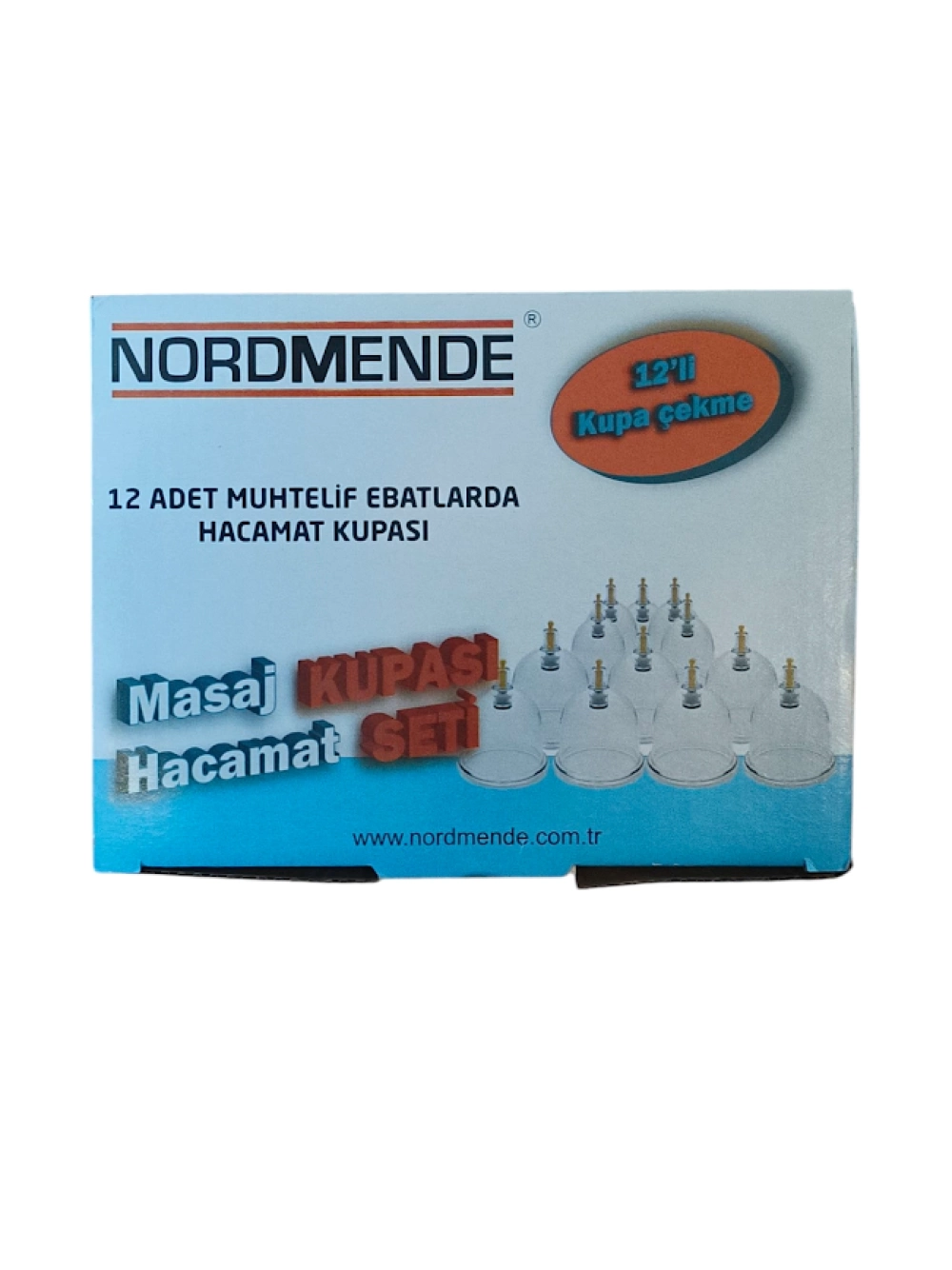 12 Li Hacamat Kupa Seti. 1 2 Parmak Pompa Hediye