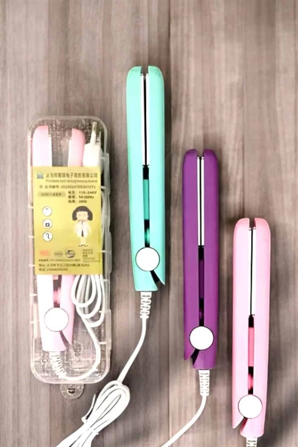 180c Isi Ve Uzun Sure Kalici Duzluk Saglayan Mini Sac Duzlestirici 331661988 Sw600sh900 180°C Isı ve Uzun Süre Kalıcı Düzlük Sağlayan Mini Saç Düzleştirici najmaddin.com sadece 16 cm uzunluğundaki bu mini saç düzleştirici