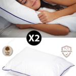 2 Adet Climate Nano Jel Yastık Otel Yastığı 50x70 cm %100 Pamuk Dış Kumaş