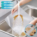 ( 2 ADET ) Çok Amaçlı Pratik Kaydırmaz 45 Cm X 3 Metre Raf Örtüsü (Mutfak-Dolap içi-Buzdolabı )