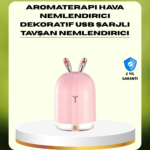 200 ml Ultrasonik Aroma Difüzör ve Hava Nemlendirici Gece Lambalı