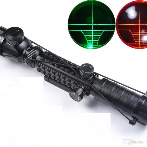 3-9x32 Eg    Zoomlu Av Tüfeği Dürbünü  Çift Işık Kaynaklı