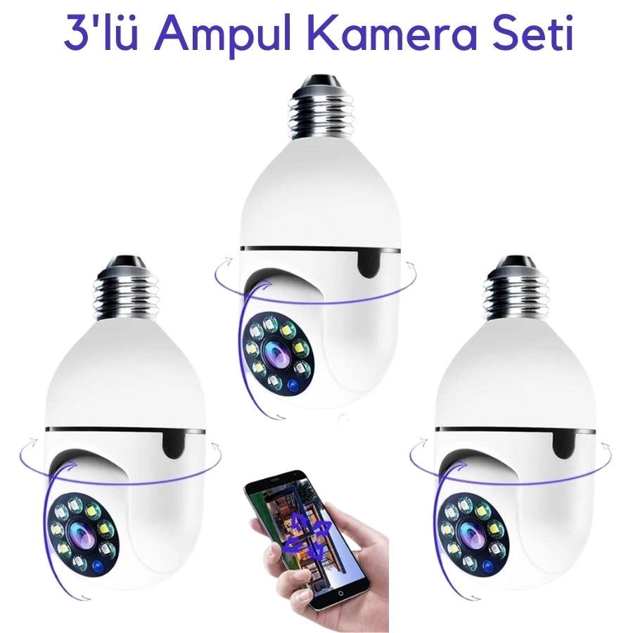 3 Lu Kamera Seti Wifi 360 Derece Panoramik Ampul Kamera Guvenlik Kamerasi Gece Goruslu Sesli 173146791 Sw900sh900 700x700 3 Lü Kamera Seti Wifi 360 Derece Panoramik Ampul Kamera Güvenlik Kamerası Gece Görüşlü Sesli najmaddin.com 3 Lü Kamera Seti Wifi 360 Derece Panoramik Ampul Kamera Güvenlik Kamerası Gece Görüşlü Sesli