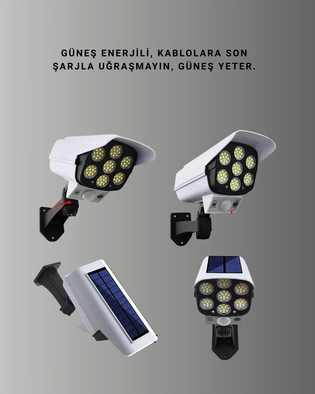 3 Modlu Gunes Paneli Aydinlatmali Dis Mekan Guvenlik Isigi Ip65 Su Gecirmez Pir Sensorlu 370225735 Sw1080sh1350 700x875 3 Modlu Güneş Paneli Aydınlatmalı Dış Mekan Güvenlik Işığı – IP65 Su Geçirmez, PIR Sensörlü najmaddin.com Gelişmiş özelliklerle donatılmış bu güneş enerjili güvenlik lambası