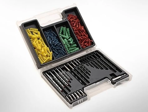 300 Parça Dübel Ve Matkap Ucu Seti - Görsel 3