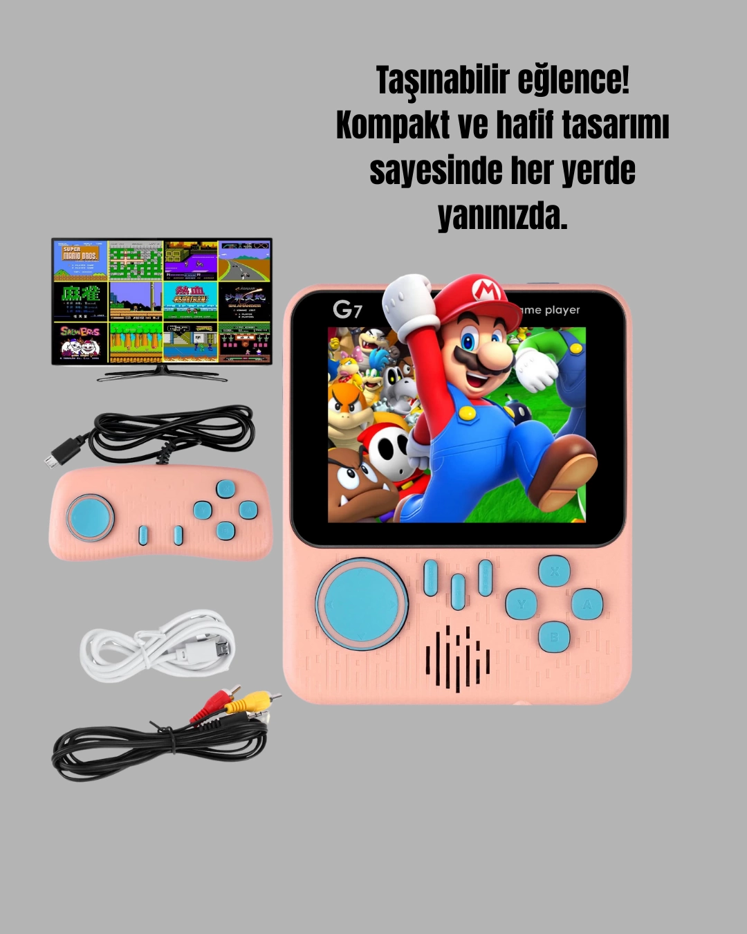 35 Inc Lcd Ekranli 666 Oyunlu Tasinabilir Retro Oyun Konsolu 245990556 Sw1080sh1350 700x875 3.5 İnç LCD Ekranlı 666 Oyunlu Taşınabilir Retro Oyun Konsolu najmaddin.com 3.5 inç LCD ekranı ile donatılmış bu retro oyun konsolu