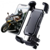 360° Derece Ayarlanabilen Gidon Bağlantılı Bisiklet Motosiklet İçin Abs 4-7.8″ İnç Telefon Tutucu