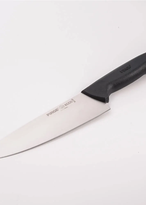 38160 Ecco Şef Bıçağı 19 Cm - Siyah