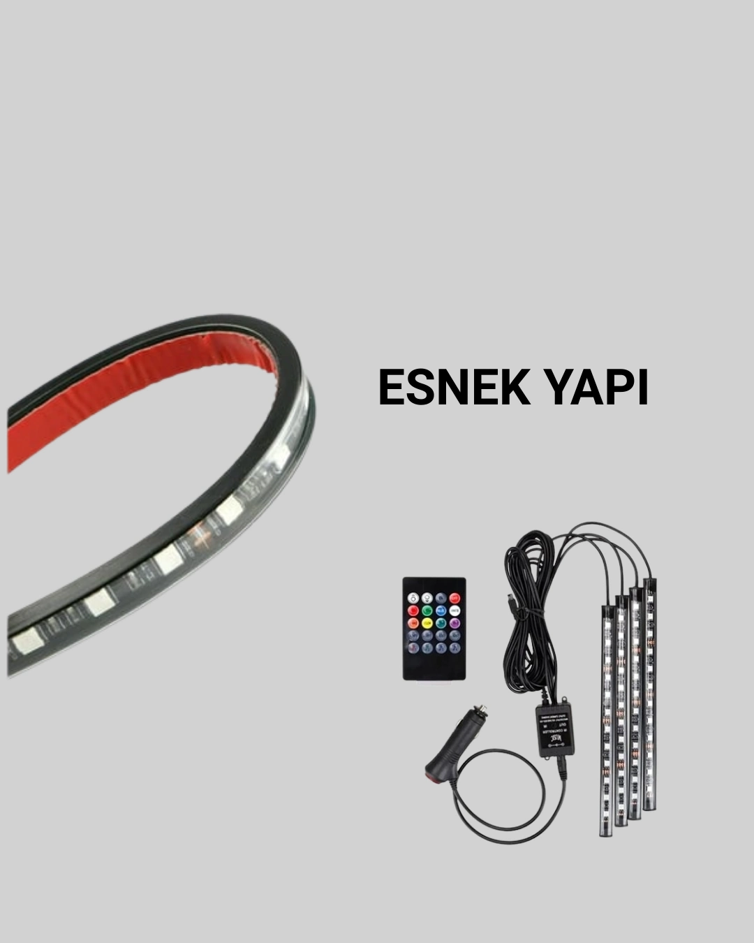 4 Parca Rgb Led Arac Ici Aydinlatma Sistemi 330574679 Sw1080sh1350 700x875 4 Parça RGB LED Araç İçi Aydınlatma Sistemi najmaddin.com araç içinde hem görsel şıklık hem de kişiselleştirme sağlayan kullanışlı bir LED aydınlatma sistemidir. Paket