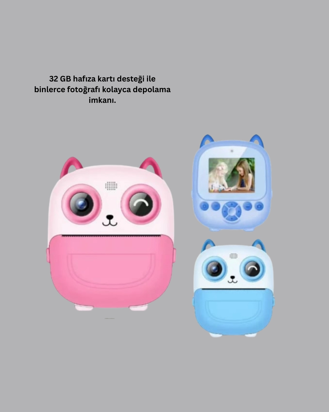 48mp Cocuk Kamera Oyun Ve Muzik Destekli Termal Yazici 260764425 Sw1080sh1350 700x875 48MP Çocuk Kamera Oyun ve Müzik Destekli Termal Yazıcı najmaddin.com Çocuklara yönelik tasarlanan bu kamera