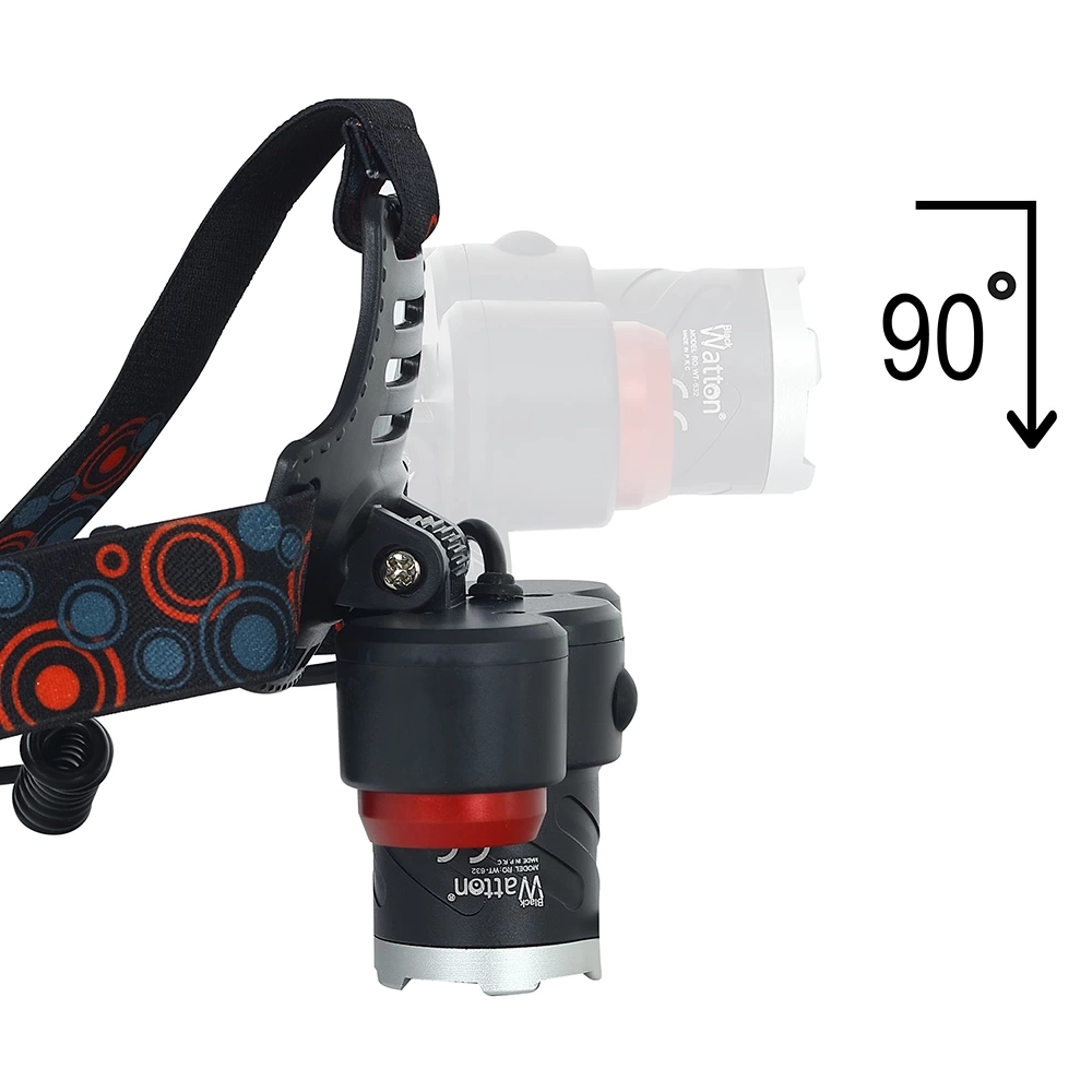 6000 Lümen Şarjlı Kafa Lambası Wt-632 - Görsel 3