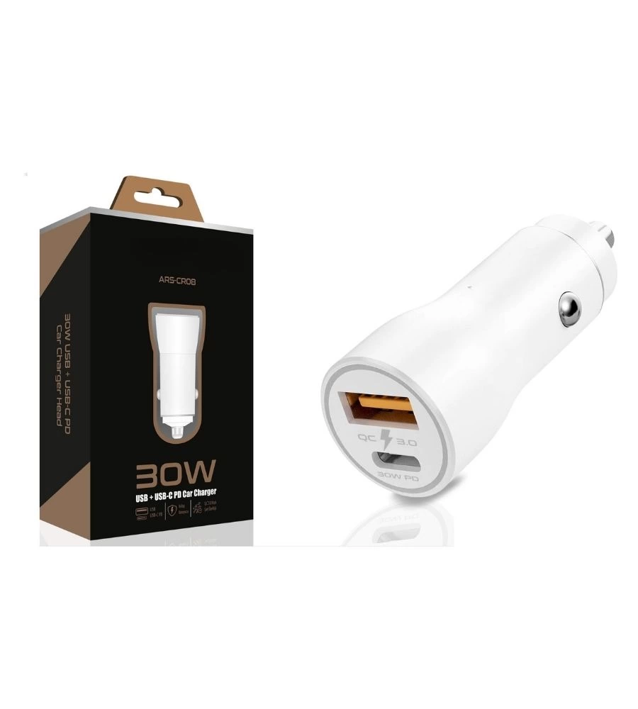 66f5c14622206 60773135 Sw900sh1000 700x778 30w Usb Ve Usb-c Pd Araba Şarj Cihazı Hızlı Şarj, İphone Ve Android Uyumlu, Çift Çıkışlı najmaddin.com Akıllı Şarj Teknolojisi: Cihazınıza Uygun Akımı Otomatik Olarak Ayarlar