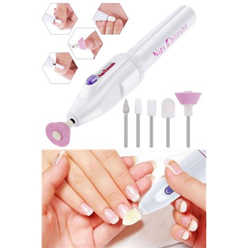 Turk Manikür Pedikür Tırnak Törpü Seti Pilli