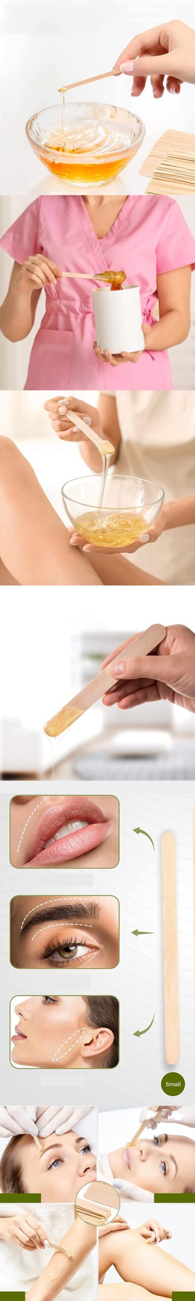 Turk Ağda Spatulası Solingen Küçük Boy 100 ADET - Görsel 2