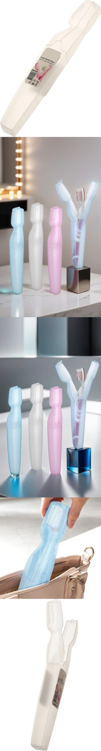 Turk Kapaklı Diş Fırça Kutusu 4 ADET Scappini Design - Görsel 2