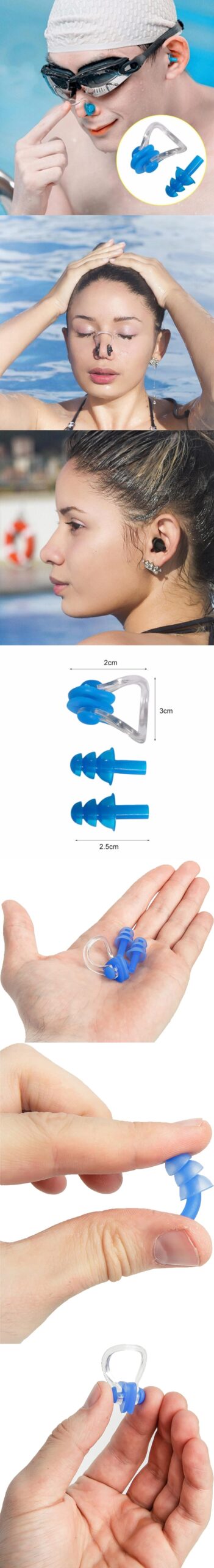 Turk Kulak ve Burun Tıkayıcı Havuz 4 lü Aile Seti - Görsel 2