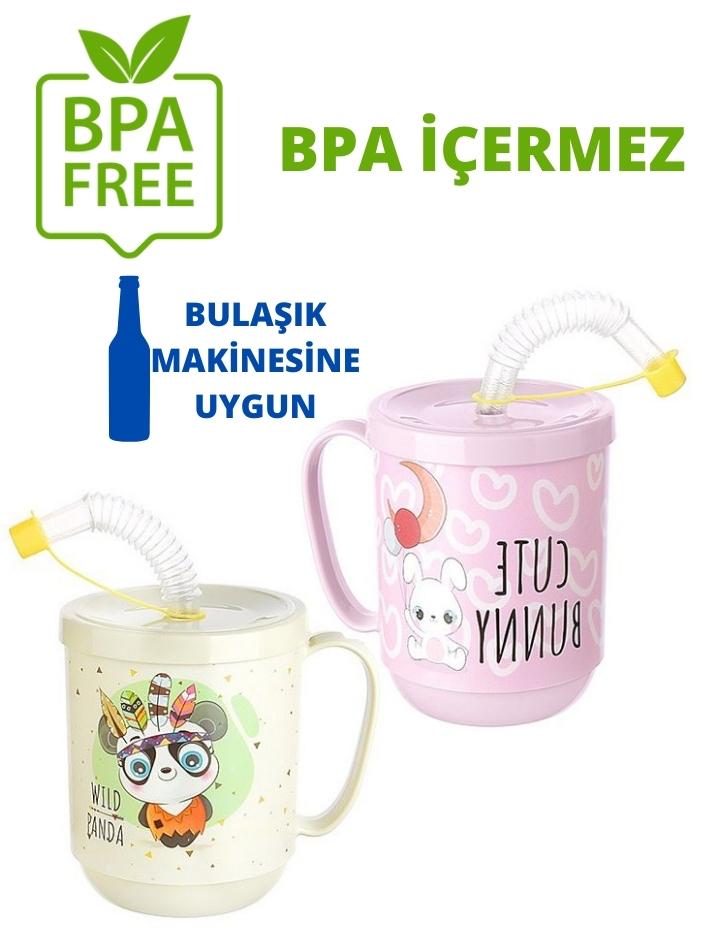Turk Pipetli Bardak 2 li Momma Design - Görsel 2