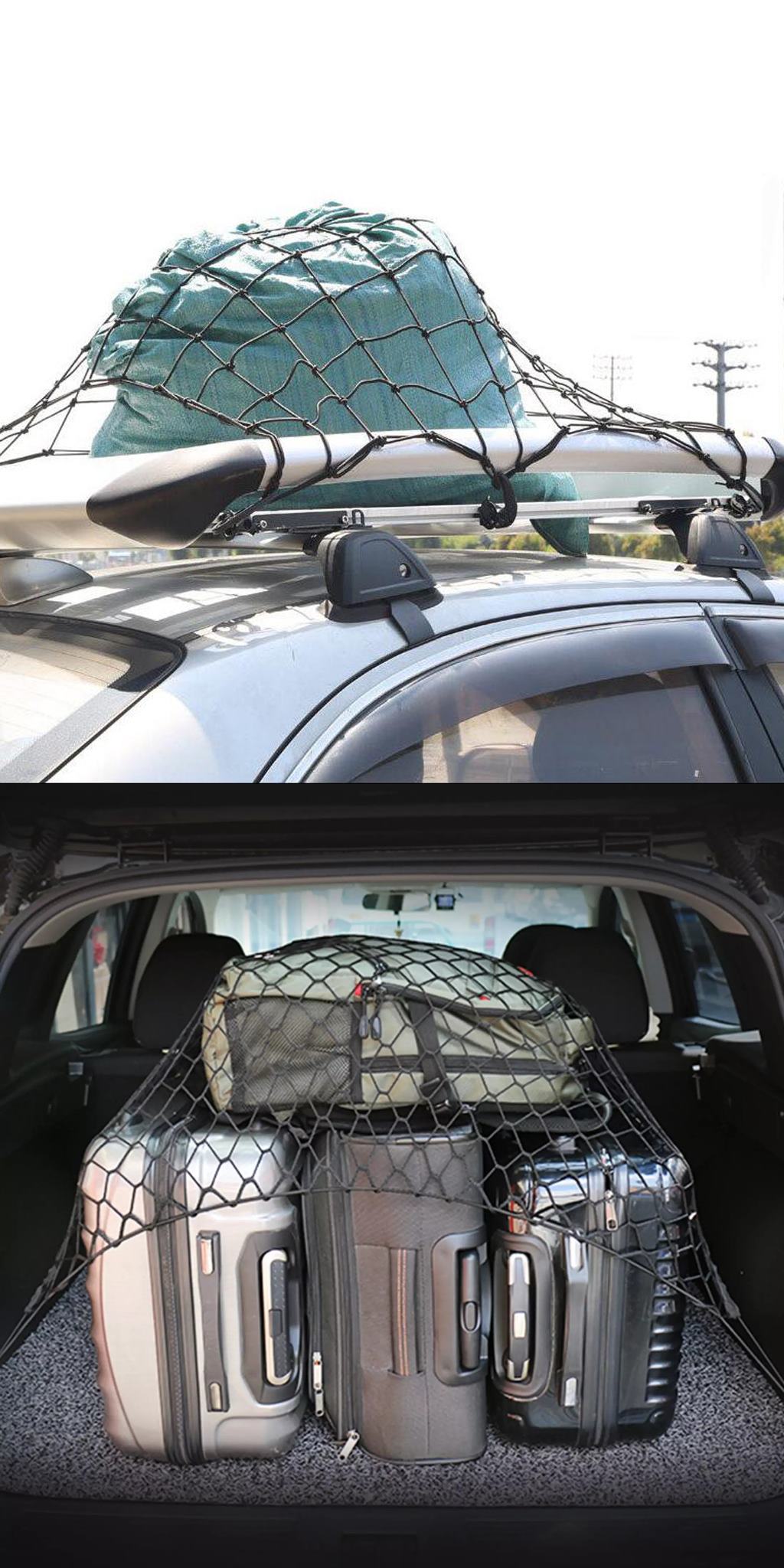 Turk 12 Kancalı 150 cmx190cm Bagaj Filesi - Görsel 2