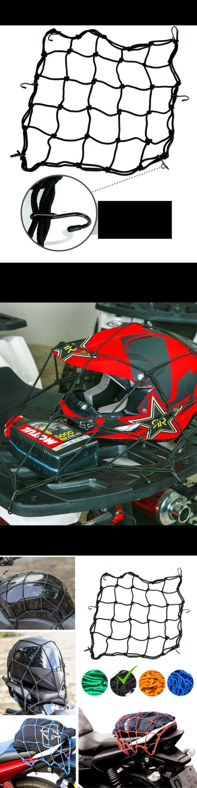 Turk Atv Motorsiklet Bagaj Filesi - Görsel 2