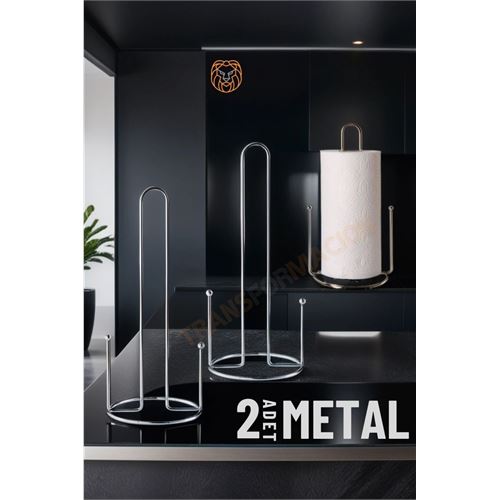 Turk Kağıt Havlu Tutucu Metal 2 ADET