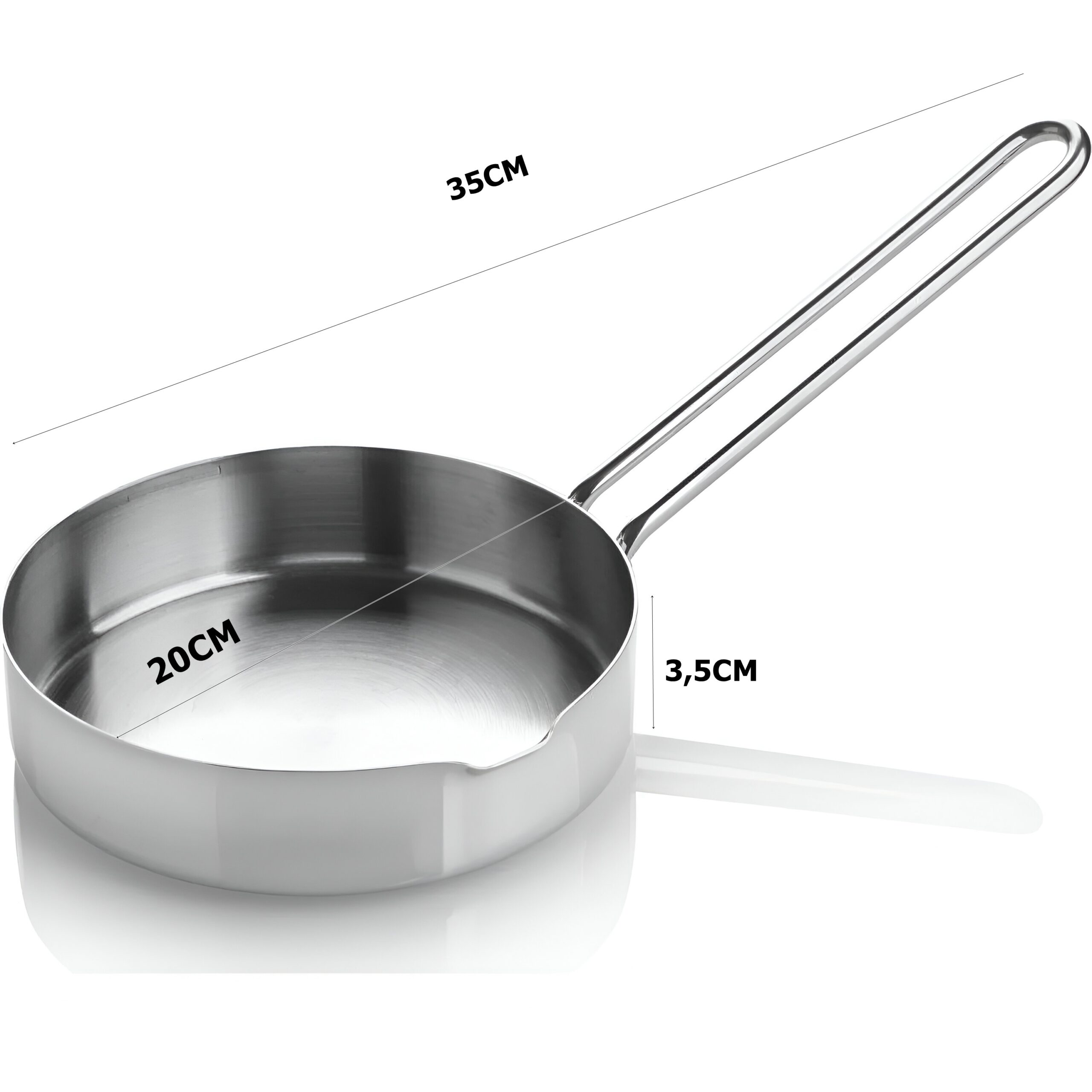 Turk Çelik 20 cm Sos Tavası Martorano Design - Görsel 2