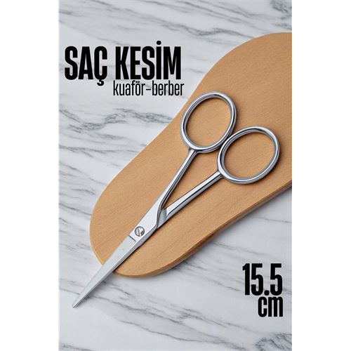 Turk Kobalt Çelik Saç Kesim Makası Kuaför Berber Saç Kesim Makası Kuaför ekipmanları 15.5 cm