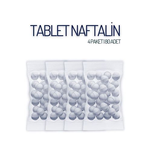 Turk Tablet Naftalin Güve Topu Naftalin 80 Adet 718