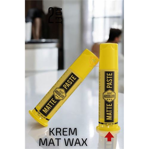 Turk Tüplü Mat Wax Matte Paste Wax Absolute Professional