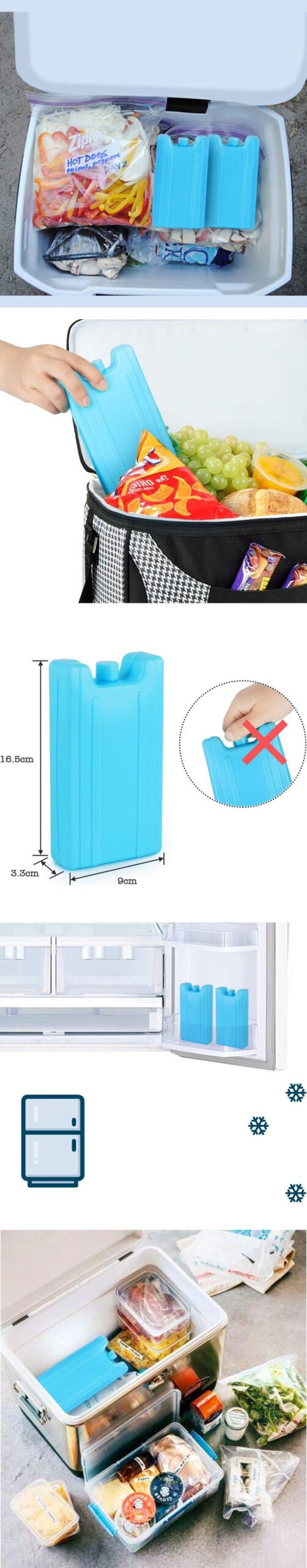 Turk Buz Aküsü Buz Kasedi 5 ADET - Görsel 2