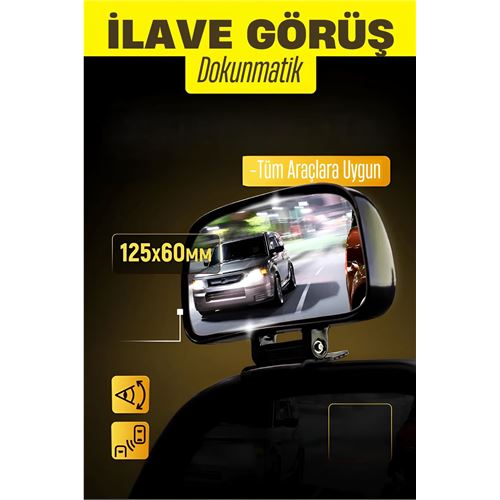 Turk Ayna Üstü İlave Görüş Aynası Dokunmatik
