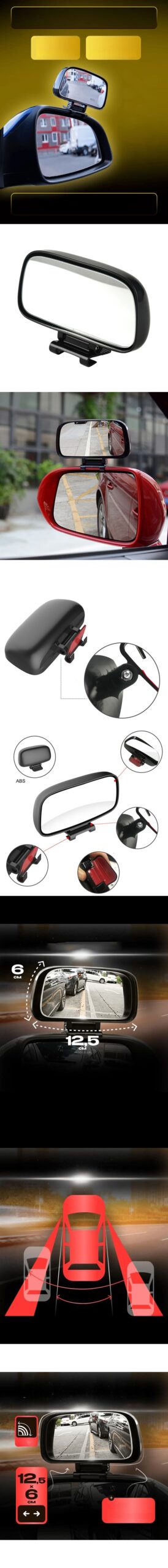 Turk Ayna Üstü İlave Görüş Aynası Dokunmatik - Görsel 2