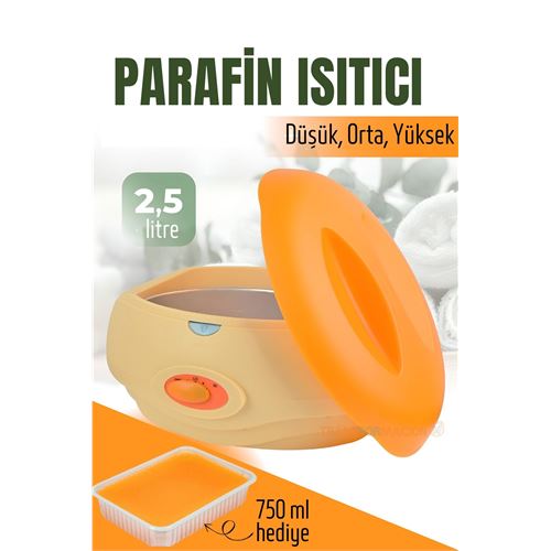 Turk Parafin Ağda Isıtıcı 750 ml Parafin Seti El Ve Ayak Cilt Bakımı Için