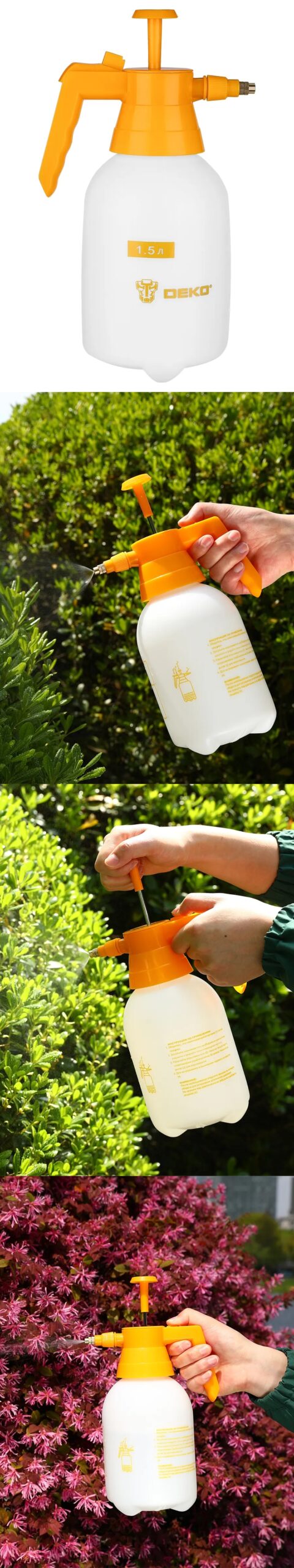 Turk Çiçek Bitki Bakımı Basınçlı Püskürtme Pompası - Görsel 2