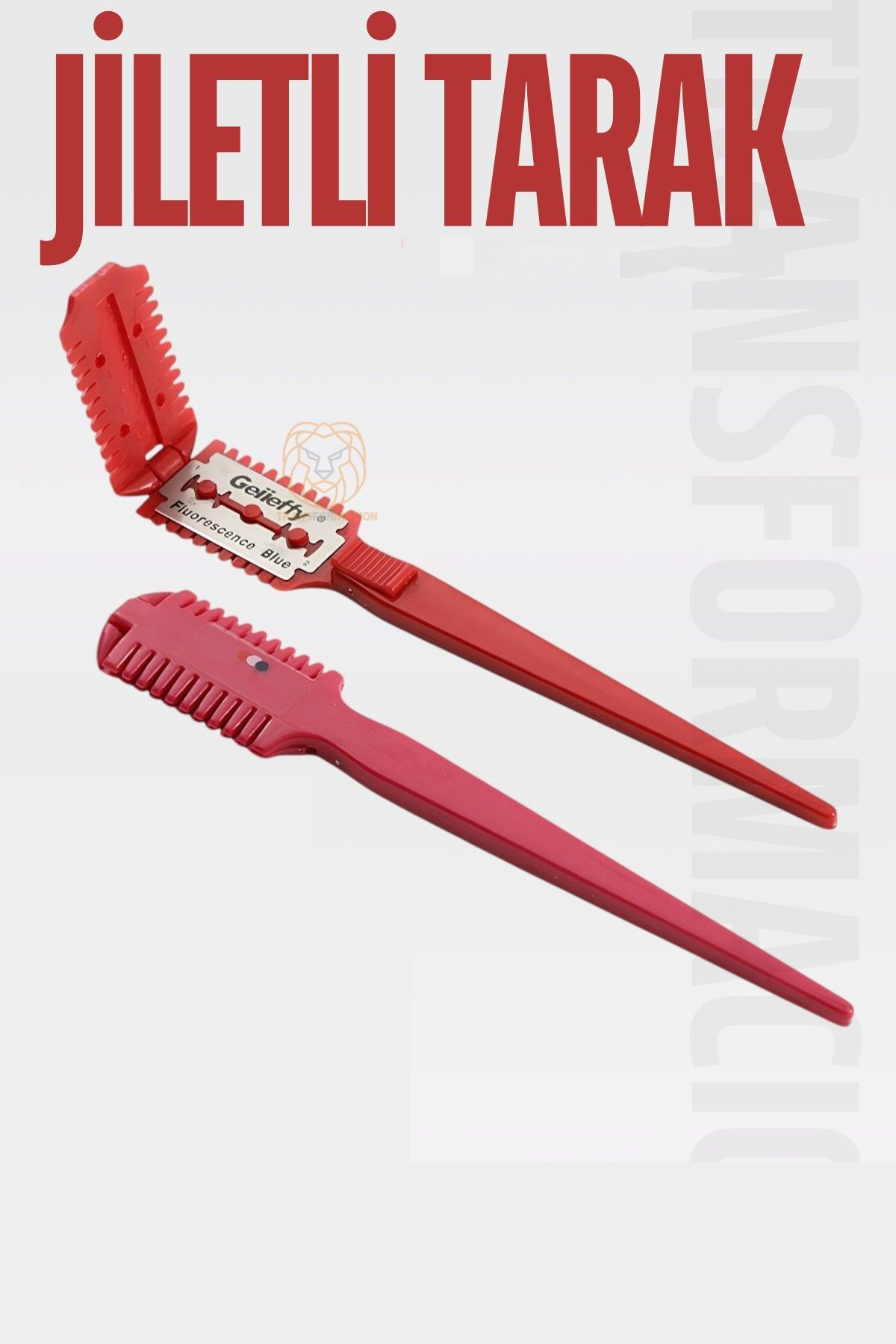 Turk Kedi ve Köpek Jiletli Tüy Alma Tarağı - Görsel 2