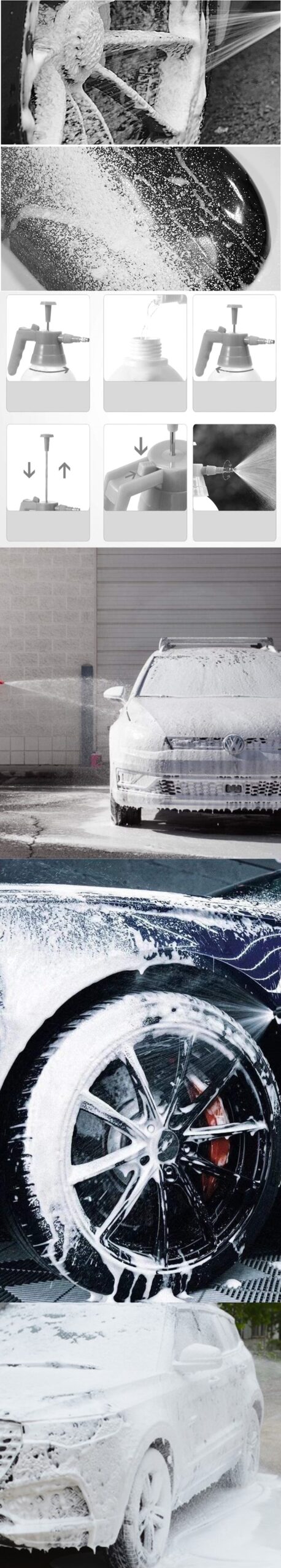 Ürün Özellikleri : Materyal : PP Sertleştirilmiş darbelere dayanıklı plastik Ölçüler : Y 32 CM X DİP ÇAPI: 14 CM - Ekran yanılmalarına karşı lütfen ölçüleri karşılaştırın. YENİ ENFLASYONLU VERSİYON : Bu Püskürtücü Yüksek Basınca Dayanabilir ve Kararlı ve Sürekli Bir Sprey Üretebilir. Şık Yüzey