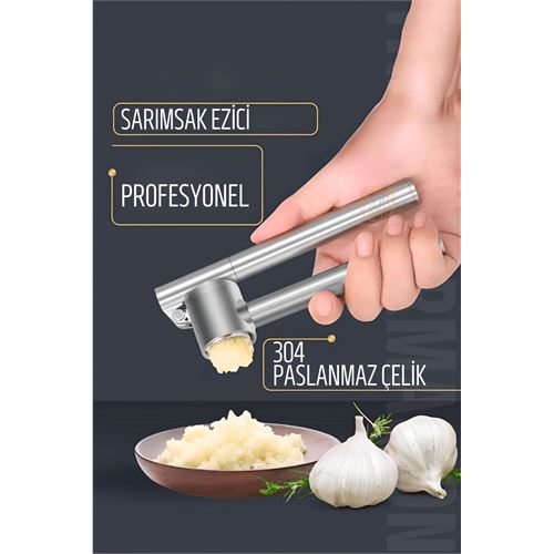 Turk Sarımsak Ezici 304 Paslanmaz Çelik
